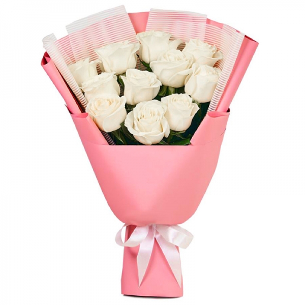  Antalya Çiçek Gönder - 11 Beyaz gül