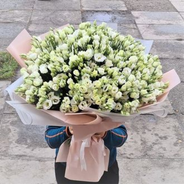 Antalya Çiçekçi - 151 Adet Lisyantus Buketi