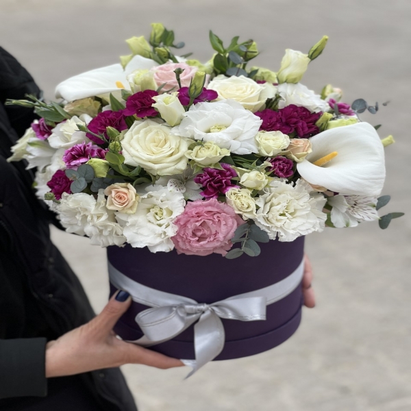  Antalya Çiçek Gönder - Kır Çiçekleri Kutusu