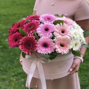  Antalya Çiçekçiler - Kutuda Gelbera